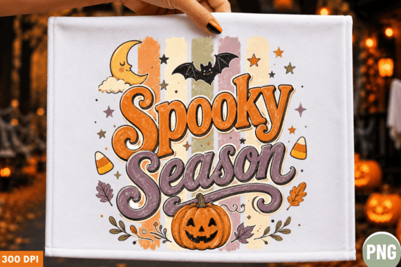 Download Spooky Season Retro Halloween PNG T-shir - Premium Resources