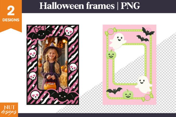 Download Scrapbooking Halloween Photo Frame - Scrapbooking halloween Collection