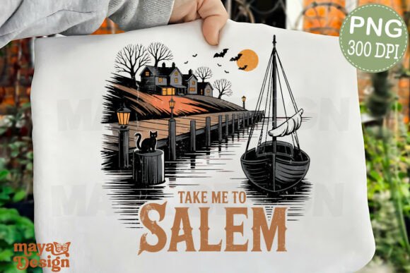 Download Take Me to Salem Png,Retro Halloween Png - Retro halloween png Collection