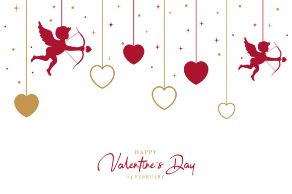 Download Minimalist Happy Valentine's Background - Valentine Collection