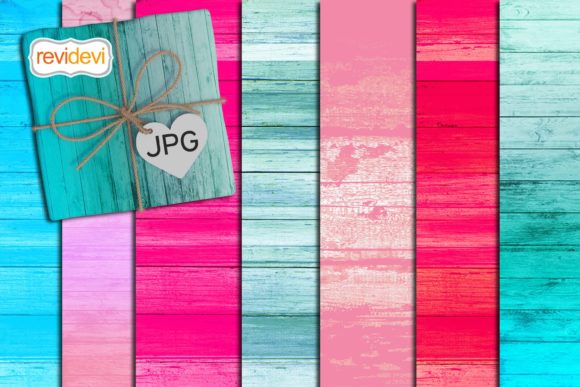 Download Valentine Background Blue Pink Wood - Valentine Collection
