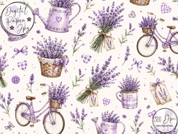 Download Violets Floral Heart Digital Paper - Heart digital paper Collection