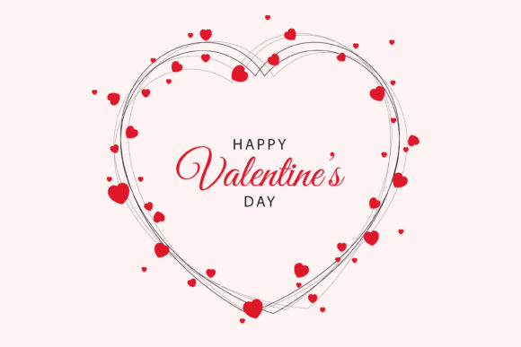 Download Minimalist Happy Valentine's Background - Valentine Collection
