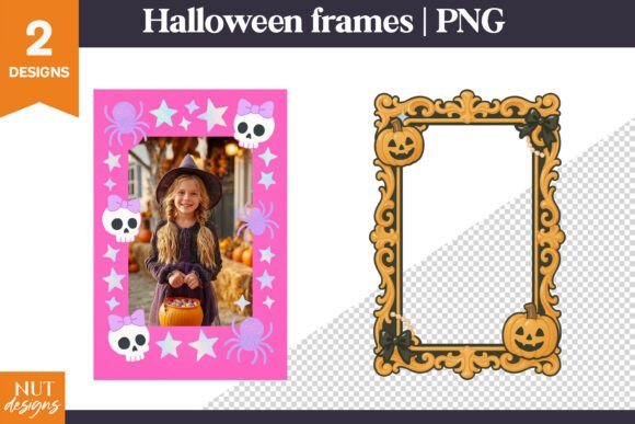Download Scrapbooking Halloween Photo Frame - Scrapbooking halloween Collection