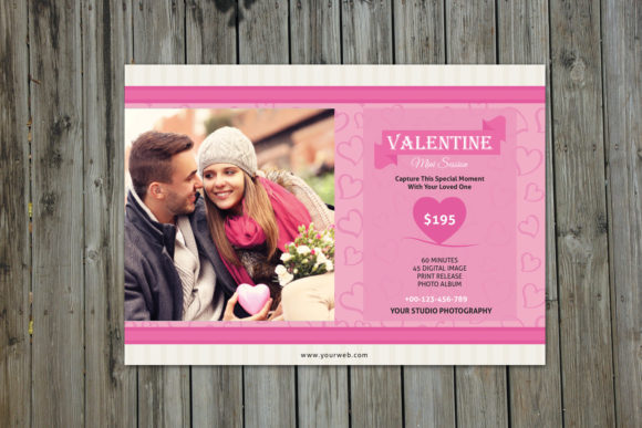 Download Valentines  Photography Marketing Board - Valentine Collection