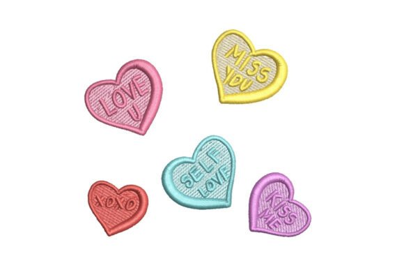 Download Valentine's Day Conversation Hearts - Valentine Collection